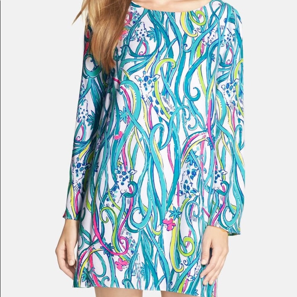 Lilly Pulitzer Colette Colorful Tunic Dress XS